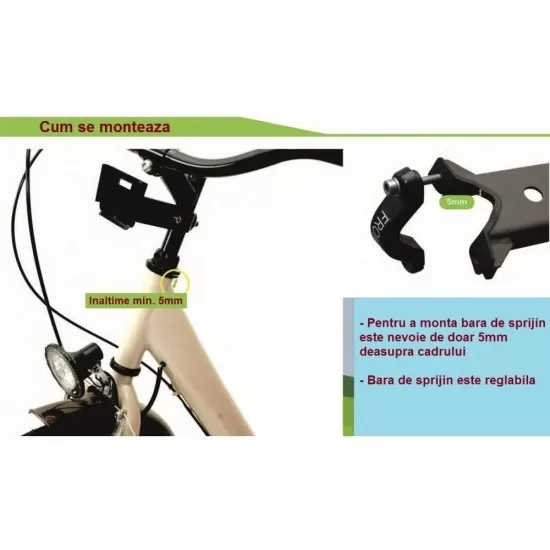 Scaun de bicicleta Deluxe WeeRide WR03 Scaun de bicicleta Deluxe WeeRide WR03
