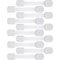 Set 10 sisteme de siguranta multifunctionale reglabile 19 cm Bambinice