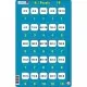Set 16 Puzzle-uri Inmultire si Impartire, 25 Piese Larsen LRP49 Set 16 Puzzle-uri Inmultire si Impartire, 25 Piese Larsen LRP49