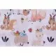 Set 3 scutece din muselina Infantilo IF19192 Animale Boho/Galben Mustar