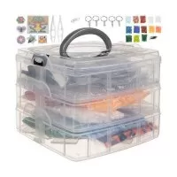 Set 6000 margele de calcat cu accesorii Iso Trade
