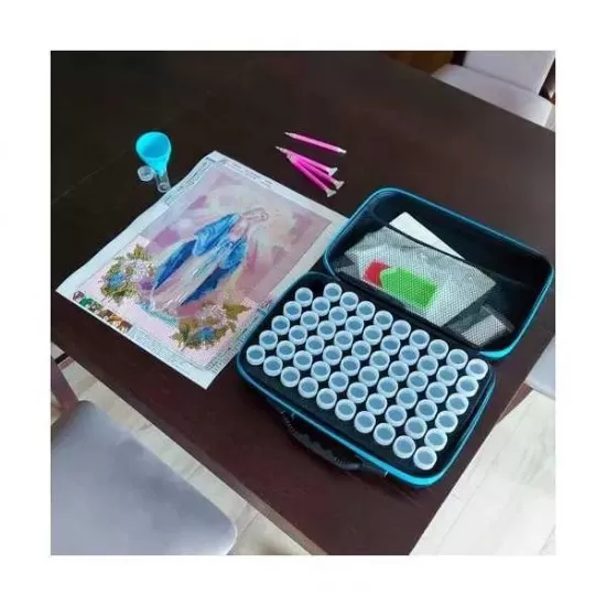 Set complet de accesorii cu geanta inclusa pentru Diamond Painting Malatec MY18060 Set complet de accesorii cu geanta inclusa pentru Diamond Painting Malatec MY18060