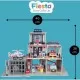 Set constructie puzzle 3D -  Statie de politie Fiesta Crafts 89 piese