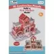 Set constructie puzzle 3D Statie de pompieri Fiesta Crafts 72 piese Set constructie puzzle 3D Statie de pompieri Fiesta Crafts 72 piese