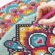 Set creativ cu diamante rotunde pe panza Mandala Diamond Painting 30x30 cm Grafix Set creativ cu diamante rotunde pe panza Mandala Diamond Painting 30x30 cm Grafix