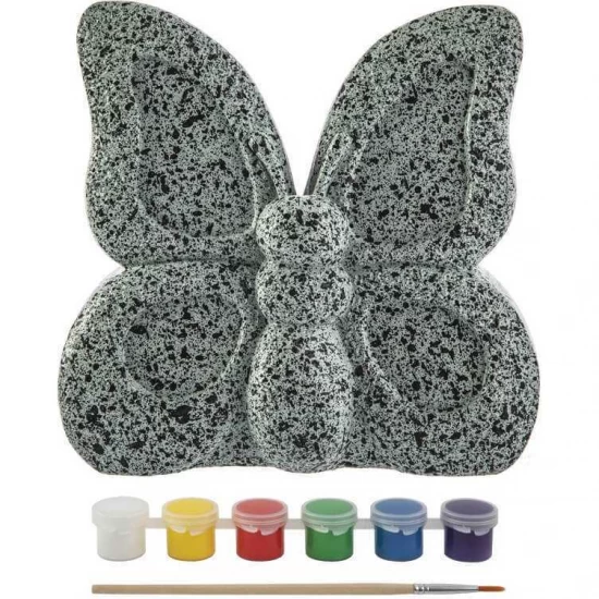 Set Creativ Pictura pe Pietre Animal 8 piese Grafix Fluture Set Creativ Pictura pe Pietre Animal 8 piese Grafix Fluture