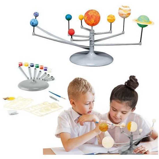 Set DIY Sistem solar pentru birou Explore Toi-Toys Set DIY Sistem solar pentru birou Explore Toi-Toys