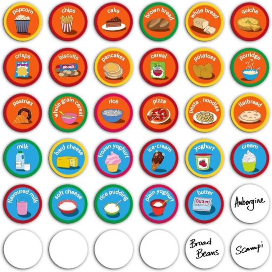 Set magnetic Mananca sanatos - Eat Well Chart Fiesta Crafts Set magnetic Mananca sanatos - Eat Well Chart Fiesta Crafts