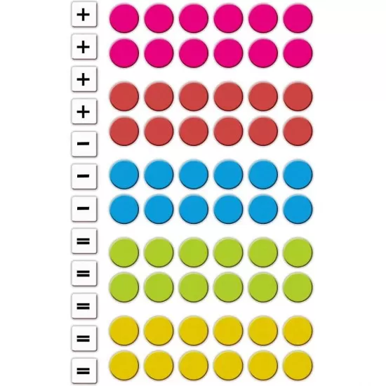 Set magnetic - Primele notiuni de matematica Fiesta Crafts Set magnetic - Primele notiuni de matematica Fiesta Crafts