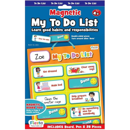 Set Magnetic - Sarcinile mele Fiesta Crafts Set Magnetic - Sarcinile mele Fiesta Crafts