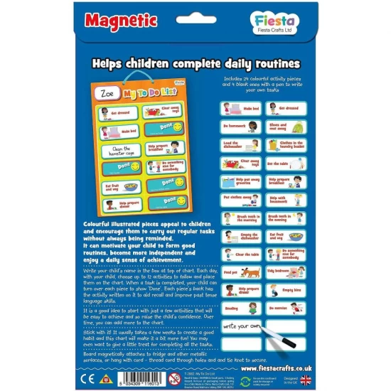 Set Magnetic - Sarcinile mele Fiesta Crafts Set Magnetic - Sarcinile mele Fiesta Crafts