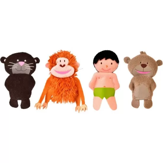 Set Marionete Cartea Junglei Fiesta Crafts