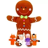 Set marionete Omul de turta dulce Fiesta Crafts