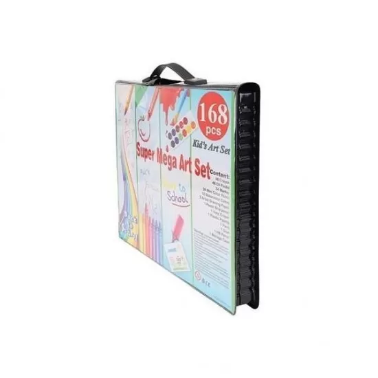 Set pentru pictura 168 piese cu geanta inclusa Iso Trade Negru MY17250