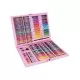 Set pentru pictura 168 piese cu geanta inclusa Iso Trade Roz MY17250 Set pentru pictura 168 piese cu geanta inclusa Iso Trade Roz MY17250