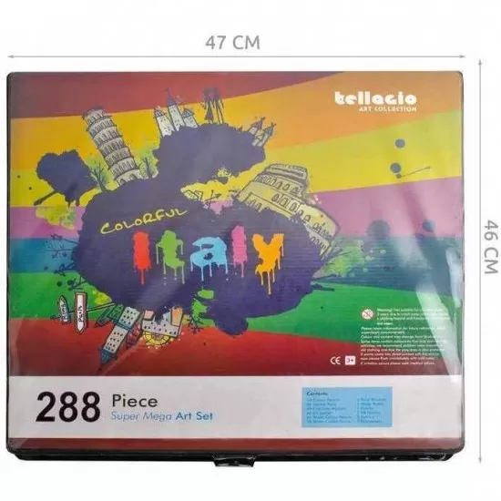 Set pentru pictura 288 piese cu geanta inclusa Iso Trade Set pentru pictura 288 piese cu geanta inclusa Iso Trade
