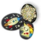 Set pictura pe pietre cu vopsea fosforescenta Glow in the dark Grafix Set pictura pe pietre cu vopsea fosforescenta Glow in the dark Grafix