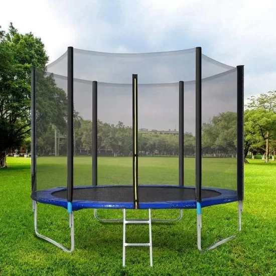 Set trambulina 305 cm cu plasa si scarita In One Set trambulina 305 cm cu plasa si scarita In One