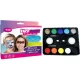 Set vopsea pentru fata Starter Kit 8 culori, 2 pulbere cu sclipici Tytoo Set vopsea pentru fata Starter Kit 8 culori, 2 pulbere cu sclipici Tytoo