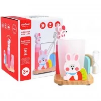 Suport pentru periuta de dinti cu clepsidra 3 minute Baby Tina Mideer