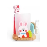 Suport pentru periuta de dinti cu clepsidra 3 minute Baby Tina Mideer