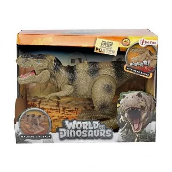 T-Rex interactiv cu sunete si miscari fascinante Toi-Toys TT31510A T-Rex interactiv cu sunete si miscari fascinante Toi-Toys TT31510A