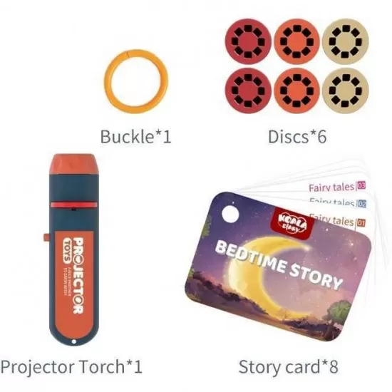 Teatru de povesti cu proiector si 6 povesti in Limba Romana Koala Diary albastru Teatru de povesti cu proiector si 6 povesti in Limba Romana Koala Diary albastru