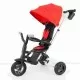 Tricicleta ultrapliabila cu roti cauciuc Qplay Nova Air Rosu