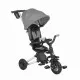 Tricicleta ultrapliabila cu roti cauciuc Qplay Nova Air Gri Tricicleta ultrapliabila cu roti cauciuc Qplay Nova Air Gri