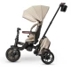 Tricicleta ultrapliabila cu scaun pivotant si copertina detasabila Qplay Comfo Max Bej