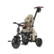Tricicleta ultrapliabila cu scaun pivotant si copertina detasabila Qplay Comfo Max Bej