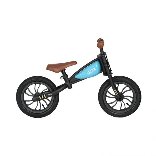 Bicicleta fara pedale Balance Bike QPlay Feduro Albastru