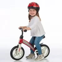 Bicicleta fara pedale Qplay Impact Rosu