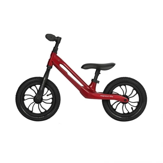 Bicicleta fara pedale pentru copii Balance bike Qplay Racer Rosu