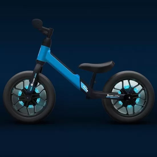 Bicicleta fara pedale Balance bike QPlay Spark Albastru