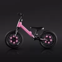 Bicicleta fara pedale Balance bike Qplay Spark Roz