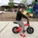 Bicicleta fara pedale Balance bike Qplay Tech Negru