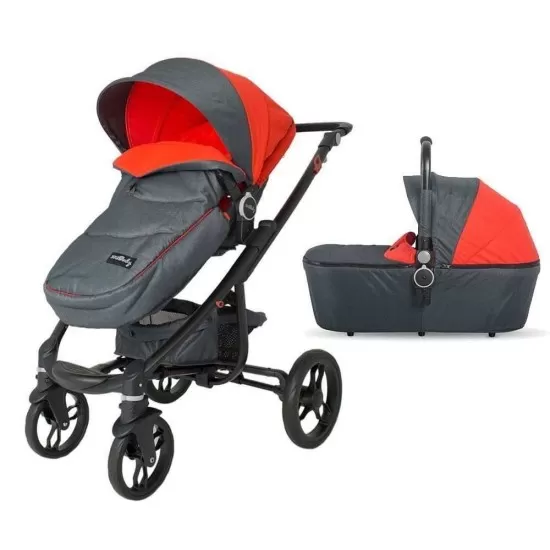 Carucior modular 2 in 1 DHS Arrow rosu Carucior modular 2 in 1 DHS Arrow rosu