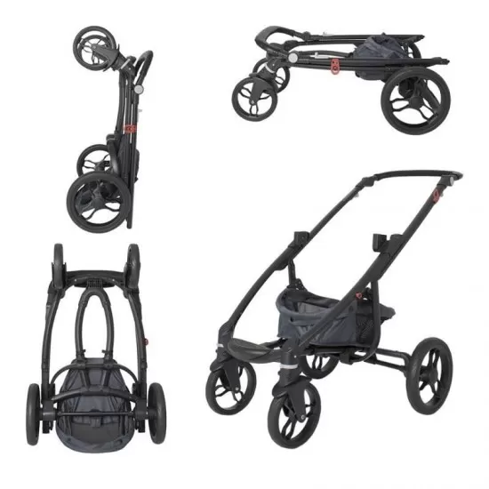 Carucior modular 2 in 1 DHS Arrow rosu Carucior modular 2 in 1 DHS Arrow rosu