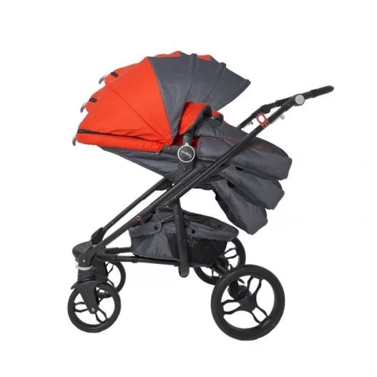 Carucior modular 2 in 1 DHS Arrow rosu Carucior modular 2 in 1 DHS Arrow rosu