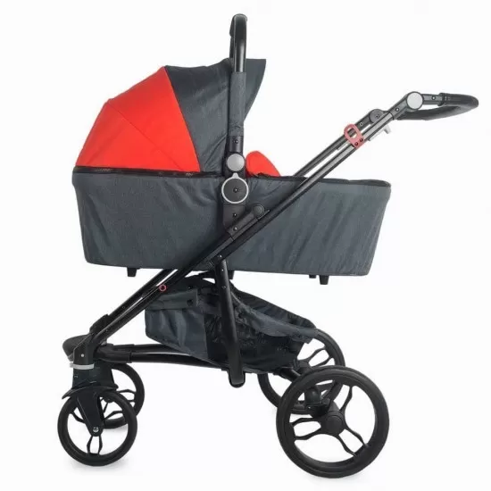 Carucior modular 2 in 1 DHS Arrow rosu Carucior modular 2 in 1 DHS Arrow rosu