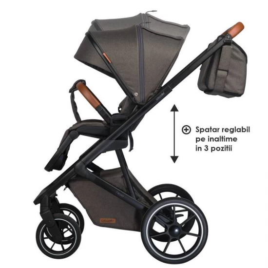Carucior modular 2 in 1 Coccolle Nessia Anthracite+Balansoar bebelusi Coccolle Velio Butternut Cadou Carucior modular 2 in 1 Coccolle Nessia Anthracite+Balansoar bebelusi Coccolle Velio Butternut Cadou
