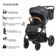 Carucior modular 2 in 1 Coccolle Nessia Diamond black+Balansoar bebelusi Coccolle Velio Butternut Cadou Carucior modular 2 in 1 Coccolle Nessia Diamond black+Balansoar bebelusi Coccolle Velio Butternut Cadou