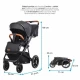 Carucior modular 2 in 1 Coccolle Nessia Diamond black+Balansoar bebelusi Coccolle Velio Butternut Cadou Carucior modular 2 in 1 Coccolle Nessia Diamond black+Balansoar bebelusi Coccolle Velio Butternut Cadou