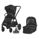 Carucior modular 2 in 1 Coccolle Aspen Jet Black Carucior modular 2 in 1 Coccolle Aspen Jet Black