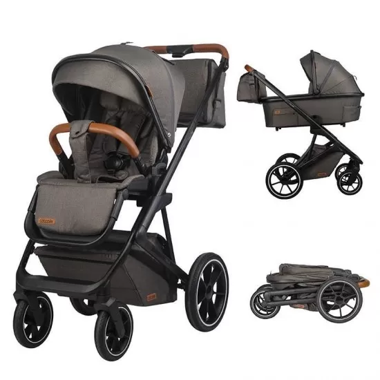 Carucior modular 2 in 1 Coccolle Nessia Anthracite Carucior modular 2 in 1 Coccolle Nessia Anthracite
