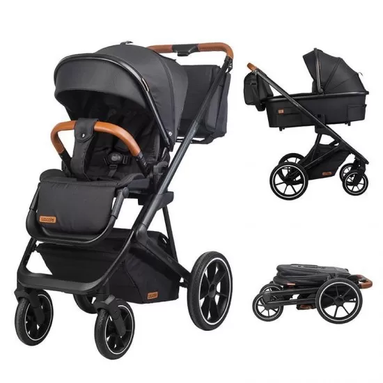 Carucior modular 2 in 1 Coccolle Nessia Diamond Black Carucior modular 2 in 1 Coccolle Nessia Diamond Black