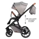 Carucior modular 2 in 1 Coccolle Nessia Lunar Rock+Balansoar bebelusi Coccolle Velio Butternut Cadou Carucior modular 2 in 1 Coccolle Nessia Lunar Rock+Balansoar bebelusi Coccolle Velio Butternut Cadou