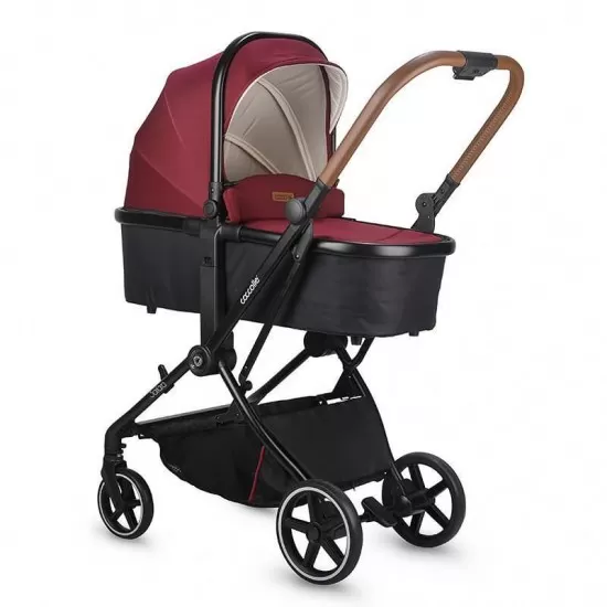 Carucior modular 2 in 1 Coccolle Saliara Cabernet Carucior modular 2 in 1 Coccolle Saliara Cabernet