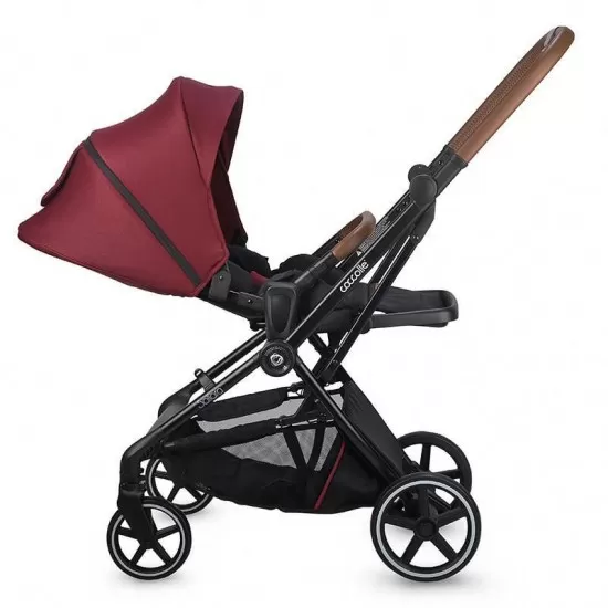 Carucior modular 2 in 1 Coccolle Saliara Cabernet Carucior modular 2 in 1 Coccolle Saliara Cabernet